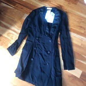 alc couric blazer dress